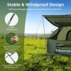 1-Person Folding Camping Tent – 5-in-1 Combo with Cot & Air Mattress