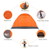 1-Person Waterproof Camping Dome Tent – Automatic Pop Up Shelter