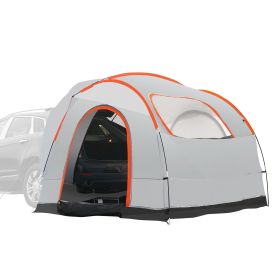 VEVOR SUV Camping Tent – 8'×8' Hatchback & Tailgate Tent | Double-Layer PU2000mm Shelter with Rainfly & Carry Bag | Fits Vans/SUVs | Sleeps 6–8