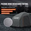 VEVOR SUV Camping Tent – 8'×8' Hatchback & Tailgate Tent | Double-Layer PU2000mm Shelter with Rainfly & Carry Bag | Fits Vans/SUVs | Sleeps 6–8