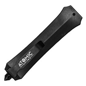 OTF Automatic Knife – Black Double Edge Blade with One-Touch Deployment