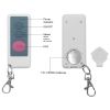 Barking Dog Alarm – Motion-Activated Travel Security with Remote & 3 Sound Modes
