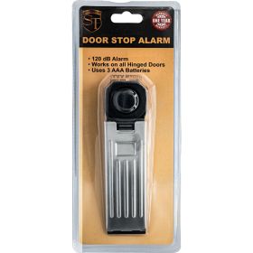 Door Stop Alarm – 120dB Wedge Entry Alert with Tamper Sensor for Travel Security