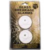 100dB Glass Break Alarm – 2-Pack Portable Window Protection with Vibration Sensor