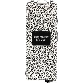 Lil Guy Stun Gun – 60M Volt Rechargeable with Flashlight & Holster - Animal Print