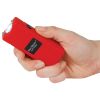Lil Guy Stun Gun – 60M Volt Rechargeable with Flashlight & Holster Red