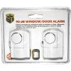 90dB Magnetic Door & Window Alarm – 2-Pack Travel Security Set