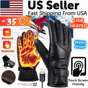USB Electric Heated Gloves for Winter Skiing, Cycling & Cold Weather | iamcamping
