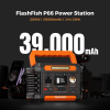 Flashfish P66A 200 W Solar Generator | 144 Wh Portable Power Station Battery Pack