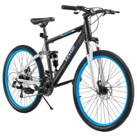 26-in Mountain Bike | Full Dual Suspension | 21 Speeds | Aluminum Frame