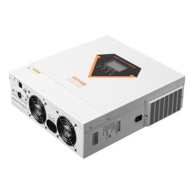 VEVOR Hybrid Solar Inverter 3000W | 24V Pure Sine Wave Inverter Charger with 100A MPPT