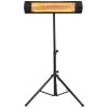 VEVOR 1500W Infrared Outdoor Heater with Remote | iamcamping