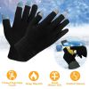 Unisex Winter Touch Screen Knitted Gloves for Cold Weather | iamcamping