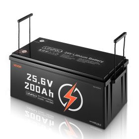 VEVOR 24V 200Ah LiFePO₄ Battery | Deep Cycle Lithium Battery with 100A BMS