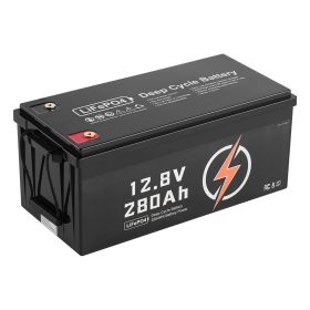 VEVOR 2-Pack 12V 280Ah LiFePO₄ Battery | Deep Cycle Lithium Battery with BMS
