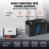VEVOR 50A MPPT Solar Charge Controller | 12V/24V Battery Regulator with Bluetooth