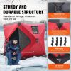 VEVOR 1-2 Person Outdoor Portable Ice Shelter Pop-Up Ice Fishing Shanty Tent