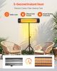 VEVOR 1500W Infrared Outdoor Heater with Remote | iamcamping