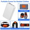 10000mAh Portable Power Bank 5V USB & 12V DC | For Heated Blankets & Phones