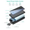 30000mAh Solar Power Bank | USB-A & USB-C Fast Charging Portable Charger