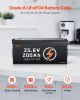 VEVOR 24V 200Ah LiFePO₄ Battery | Deep Cycle Lithium Battery with 100A BMS