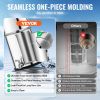 VEVOR 2.25-Gallon Gravity-Fed Stainless Water Filter – 2 Filters, Portable Countertop System