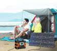 Flashfish 100 W 18 V Portable Solar Panel | Foldable Charger for Power Stations & Phones