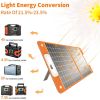 Flashfish 200 W Portable Power Station + 60 W Solar Panel | 40800 mAh Generator Kit