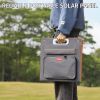 60W Foldable Solar Panel 18V | USB QC3.0 & DC Output for Portable Generators
