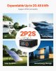 VEVOR 24V 200Ah LiFePO₄ Battery | Deep Cycle Lithium Battery with 100A BMS
