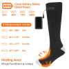 Rechargeable Heated Socks – 4-Level Electric Foot Warmers for Men & Women, Skiing & Cold Weather