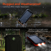 HyperGear SolPro 10K Solar 10000mAh Power Bank | 20W USB-C PD Fast Charge