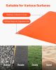 Deer Drag Sled, 72.8 x 22.8 in, 550lbs Heavy Duty Yard Utility Sled, Tear-Resistant PE Drag Glider Mat with Ropes & Handle