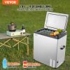 VEVOR Car Refrigerator, 12 Volt Car Refrigerator Fridge, 70 L Single Zone Portable Freezer, -4-68 F Adjustable Range