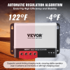VEVOR 50A MPPT Solar Charge Controller | 12V/24V Battery Regulator with Bluetooth