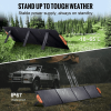 VEVOR 200W Foldable Monocrystalline Solar Panel | ETFE Portable Charger Kit
