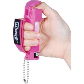 Mace Sports Pepper Spray – 10% OC, Flip Top, Keychain & Hand Strap (Option: Pink)