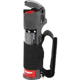 Mace Sports Pepper Spray – 10% OC, Flip Top, Keychain & Hand Strap (Option: Black)