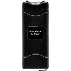 Lil Guy Stun Gun – 60M Volt Rechargeable with Flashlight & Holster (Option: Black)