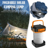 Portable Solar Camping Lamp – USB Rechargeable Foldable LED Light